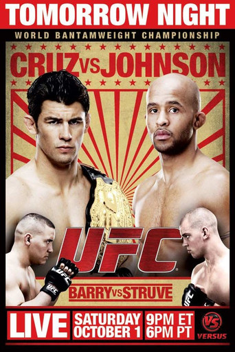Póster de UFC on Versus 6: Cruz vs. Johnson
