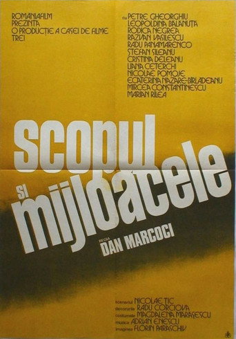 Póster de Scopul și mijloacele