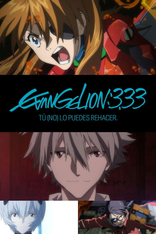 Póster de Evangelion: 3.33 Tú (No) Puedes Rehacer