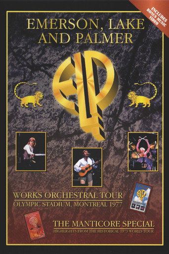 Póster de Emerson, Lake & Palmer: Works Orchestral Tour