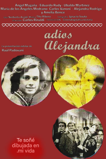 Póster de Adiós Alejandra