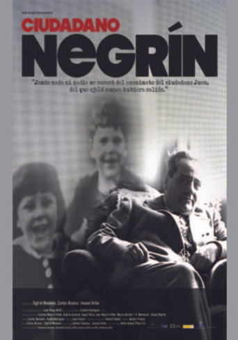 Póster de Ciudadano Negrín