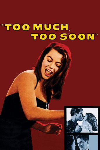 Póster de Too Much, Too Soon