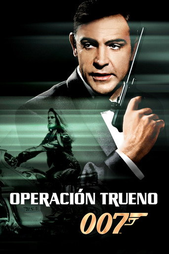 Póster de 007: Operación trueno