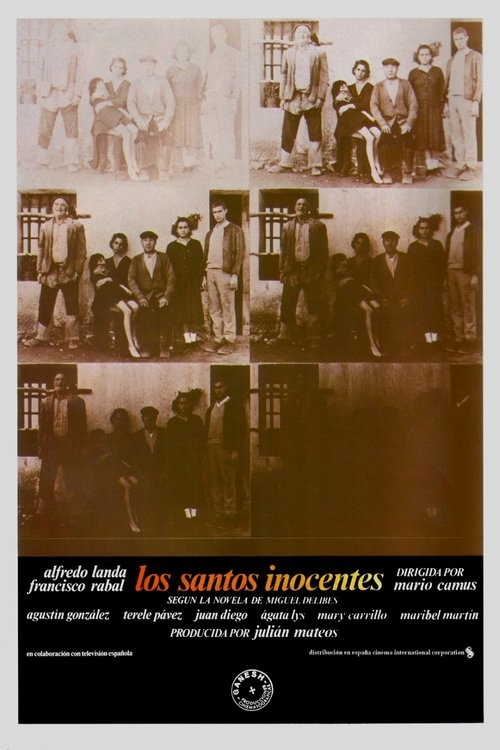 Póster de Los santos inocentes