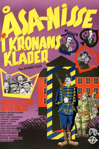 Póster de Åsa-Nisse i kronans kläder