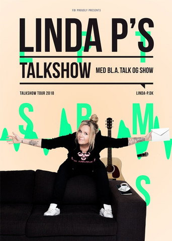 Póster de Linda P's Talkshow - Med Bl.a. Talk og Show