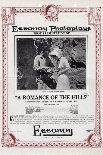 Póster de A Romance of the Hills