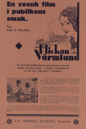 Póster de Flickan från Värmland