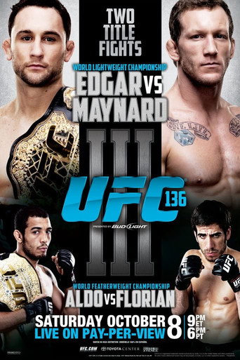 Póster de UFC 136: Edgar vs. Maynard III