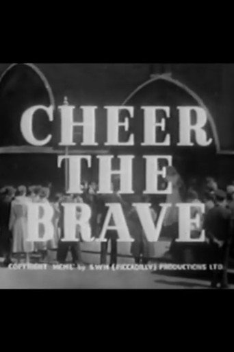 Póster de Cheer the Brave