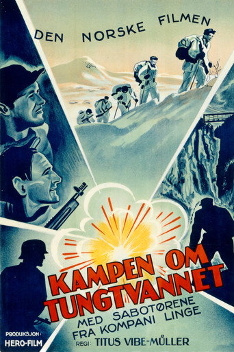 Póster de Kampen om tungtvannet