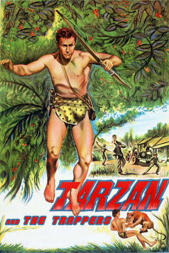 Póster de Tarzan and the Trappers