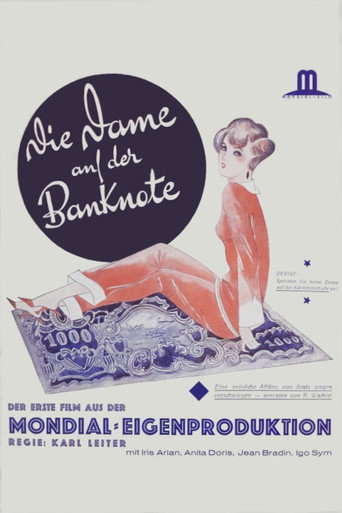 Póster de Die Dame auf der Banknote