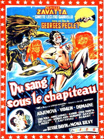 Póster de Du sang sous le chapiteau