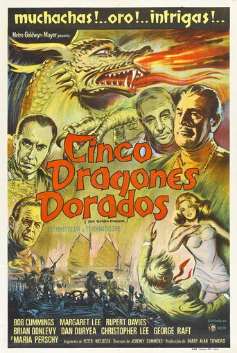 Póster de Five Golden Dragons