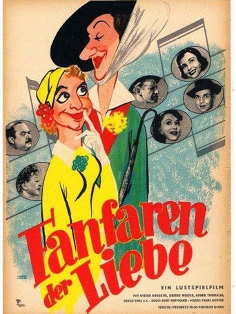 Póster de Fanfaren der Liebe