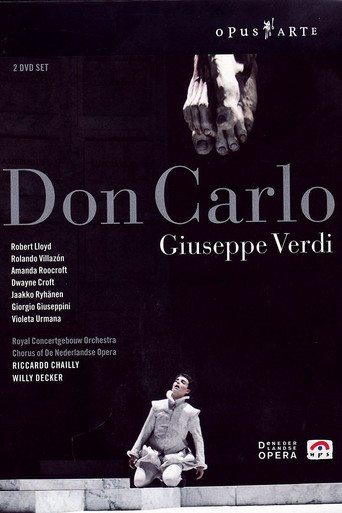 Póster de Verdi: Don Carlo