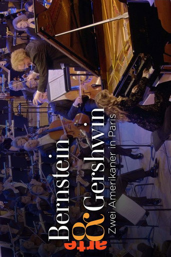 Póster de Bernstein & Gershwin Two Americans in Paris
