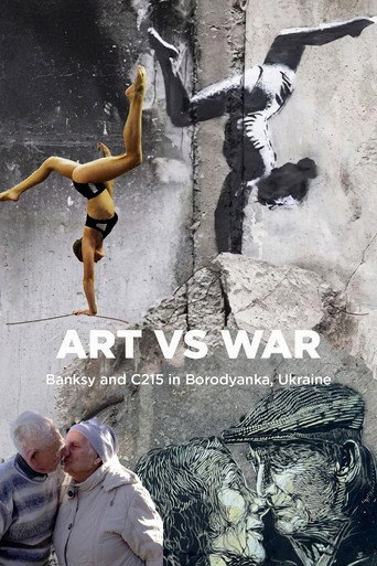 Póster de Arte vs. Guerra – Banksy e C215 a Borodyanka