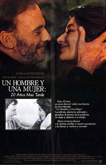 Póster de Un Hombre y Una Mujer