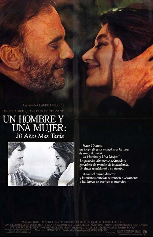 Póster de Un Hombre y Una Mujer