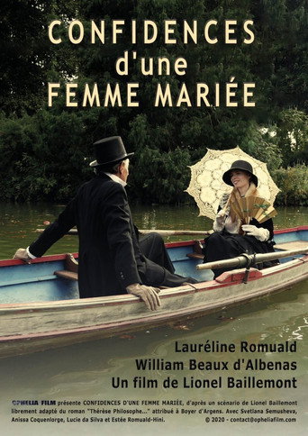 Póster de Confidences d'une femme mariée