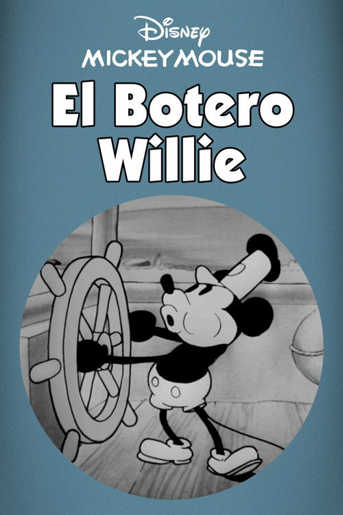 Póster de Barco de Vapor Willie