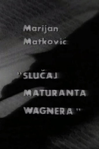 Póster de Slučaj maturanta Wagnera
