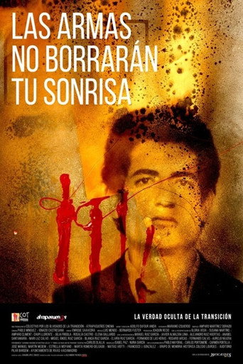 Póster de Las armas no borrarán tu sonrisa