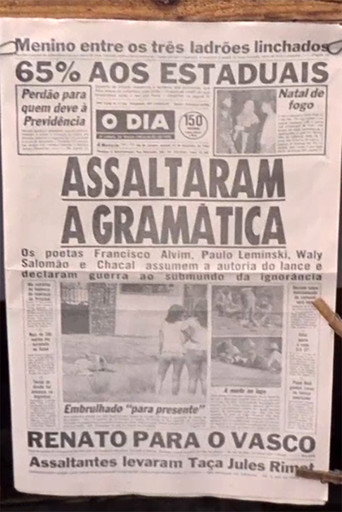 Póster de Assaltaram a Gramática