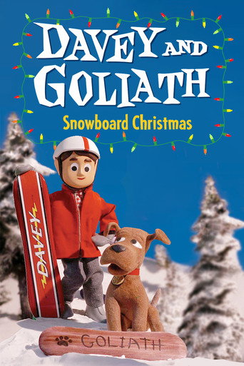 Póster de Davey and Goliath's Snowboard Christmas