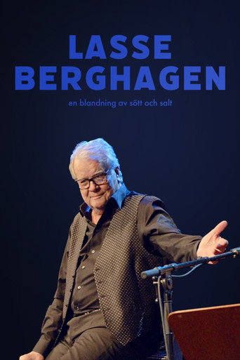 Póster de Lasse Berghagen - en blandning av sött och salt