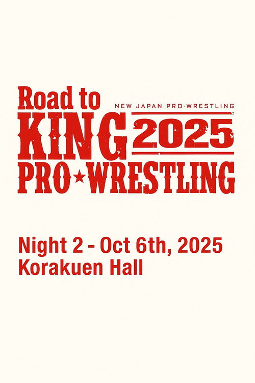 Póster de NJPW Road to King of Pro-Wrestling 2025 - Day 2