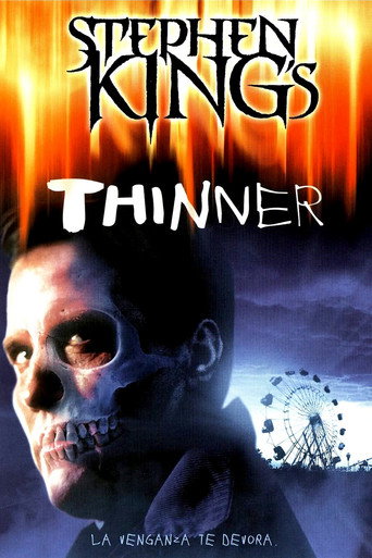 Póster de Thinner, la maldición gitana