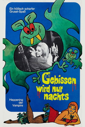 Póster de Gebissen wird nur nachts