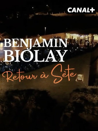 Póster de Benjamin Biolay, retour à Sète