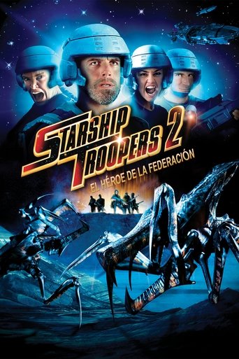 Póster de Starship Troopers 2: Héroe de la federación