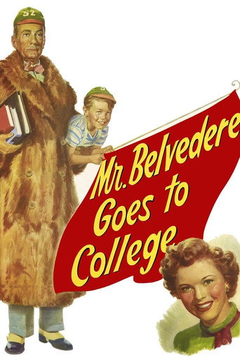 Póster de Mr. Belvedere Goes to College