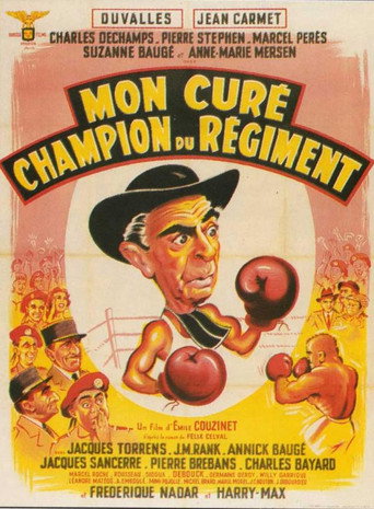 Póster de Mon curé champion du régiment