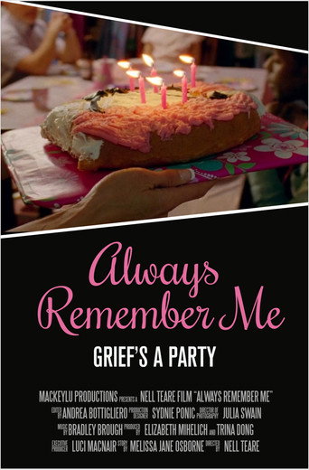 Póster de Always Remember Me