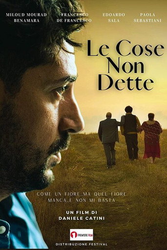 Póster de Le cose non dette