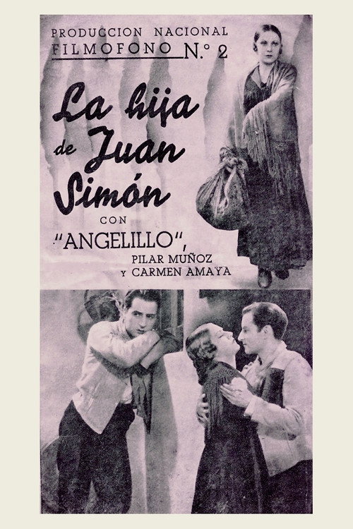 Póster de La hija de Juan Simón