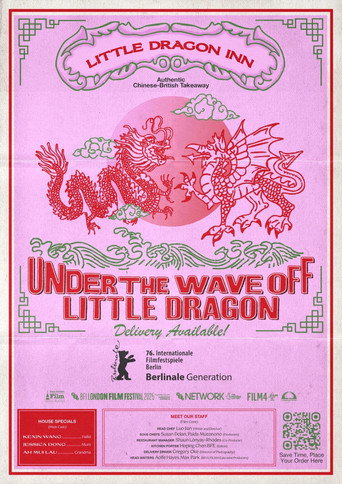 Póster de Under the Wave Off Little Dragon