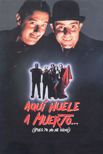 Póster de Aquí huele a muerto... (¡Pues yo no he sido!)