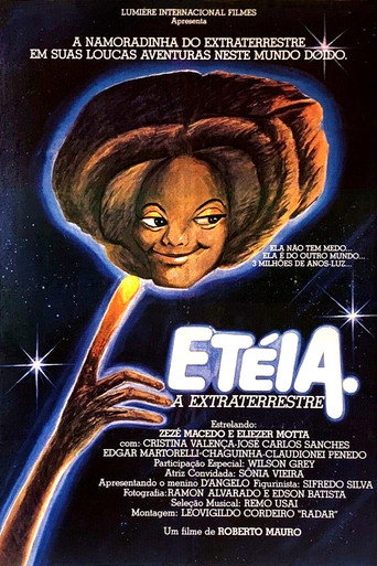 Póster de Etéia, a Extraterrestre em Sua Aventura no Rio