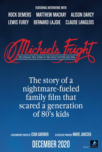 Póster de Michael's Fright: The Strange True Story of the Peanut Butter Solution