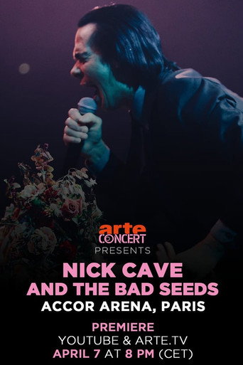 Póster de Nick Cave and the Bad Seeds - Accor Arena, Paris - ARTE Concert