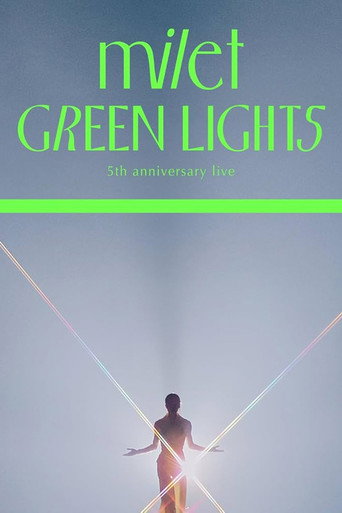 Póster de milet 5th anniversary live "GREEN LIGHTS"