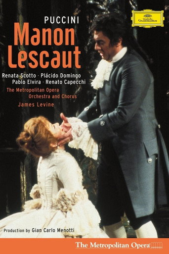 Póster de Manon Lescaut - Metropolitan Opera